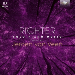 Richter Veen Solo Piano Music VINYL LP