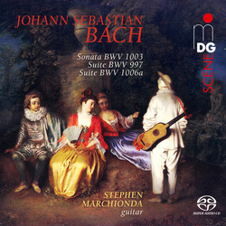 Bach Marchionda Sonatas & Suites Arr. Guitar SACD CD