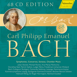 Steckel Rische Carl Philipp Emanuel Bach - Edition CD