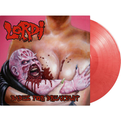 Lordi Babez For Breakfast PINK RED VINYL LP