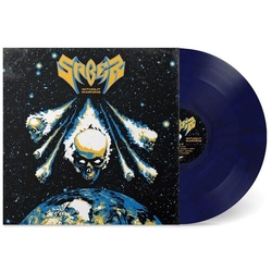 Saber Without Warning BLUE VINYL LP