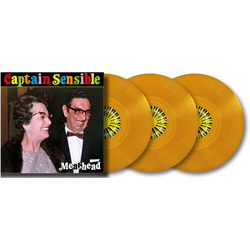 Captain Sensible Meathead - Orange Crystal VINYL VINYL LP