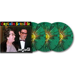Captain Sensible Meathead - limited Splatter Green VINYL LP