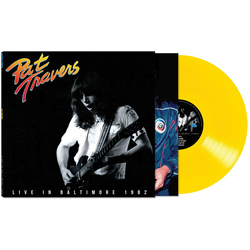 Pat Travers Live In Baltimore 1982 (Colv) (Ltd) (Ylw) vinyl LP
