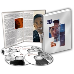 Sam Cooke The Man Who Invented Soul Hardcover Bookset with 28pg Booklet Box Set Inc Booklet CD