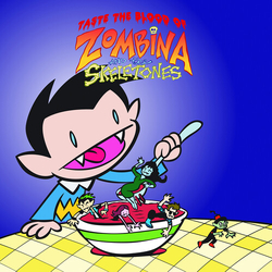 Zombina & The Skeletones Taste The Blood Of Zombina & The Skeletones VINYL LP