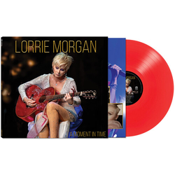 Lorrie Morgan Moment In Time RED VINYL LP