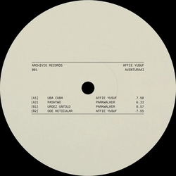 Affie Yusuf Aventuraii VINYL 12INCH