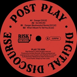 Post Play Digital Discourse VINYL 12INCH