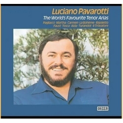 Luciano Pavarotti Worlds Favourite Tenor Arias VINYL LP