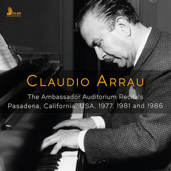 Claudio Arrau Claudio Arrau - The Ambassador Auditorium Recitals CD