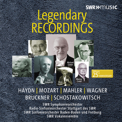 Clara Haskil Legendary Recordings - Swrmusic 25Th Anniversary CD