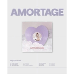 Jisoo Amortage - Heart Version (Post) (Stic) (Phob) vinyl LP