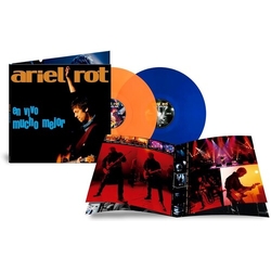 Ariel Rot En Vivo Mucho Mejor - Blue & Orange Vinyl (Blue) vinyl LP