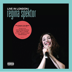 Regina Spektor Live In London BLUE VINYL LP