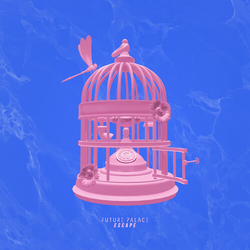 Future Palace Escape BLUE RED VINYL LP