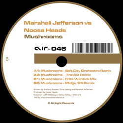 Jefferson,Marshall Noosa Heads Mushrooms (2025 Remixes) vinyl 12