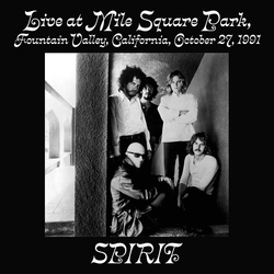 Spirit Live At Mile Square Park Fountain Valley Ca VINYL LP