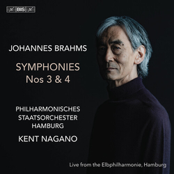 Philharmonisches Staatsorchester Hamburg Brahms Syms Nos. 3 & 4 SACD CD
