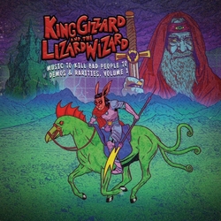 King Gizzard & The Lizard Wizard Music To Kill Bad People To Vol. 1 - Red Velvet vinyl LP