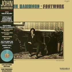 John Hammond Footwork Green Colored Limited Edition VINYL LP