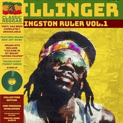 Dillinger Kingston Ruler Vol.1 (Dlx) GREEN  VINYL LP