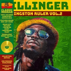 Dillinger Kingston Ruler Vol.2 (Dlx) YELLOW VINYL LP