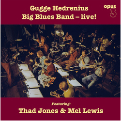 Gugge Big Blues Band Hedrenius Gugge Hedrenius Big Blues Band Live VINYL LP