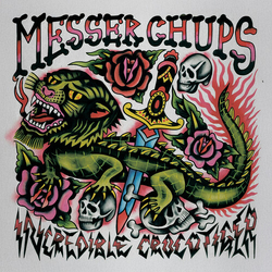 Messer Chups Incredible Crocotiger GREEN VINYL LP