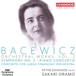 Peter Donohoe Bacewicz Bacewicz Orchestral Works Vol. 2 SACD CD