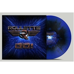 Roulette Go - Blue Black Splatter  BLUE VINYL LP