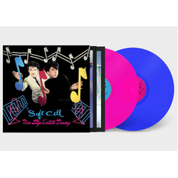 Soft Cell Non-Stop Ecstatic Dancing BLUE PINK VINYL LP