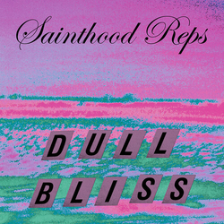 Sainthood Reps Dull Bliss - Purple & Black Galaxy VINYL LP
