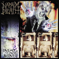 Napalm Death Enemy Of The Music Business (Colv) (Ylw) (Reis) vinyl LP
