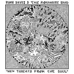 Ryan Band Davis New Threats From The Soul Clear Light Blue White VINYL LP