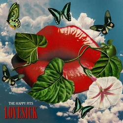 Happy Fits Lovesick - Red RED VINYL LP