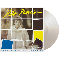 Mike Francis Lets Not Talk About It WHITE VINYL LP