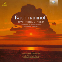 Wolfram Schmitt-Leonardy Rachmaninoff Sym No. 2 Arrangement For Pno & Orch VINYL LP