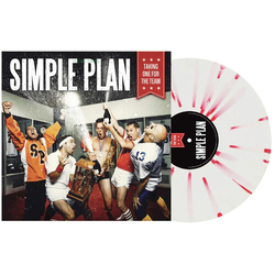 Simple Plan Take One For The Team 140Gm Lp Colored Red Splatter White Limited Edition VINYL LP