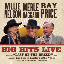 Nelson,Willie Haggard,Merle Price,Ray Big Hits Live From The Last Of The Breed Tour vinyl LP