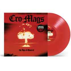 Cro-Mags Age Of Quarrel RED VINYL LP