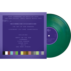 Rob Hubbard C64 Greatest Sids Art Of Rob Hubbard - Green VINYL LP