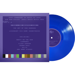 Rob Hubbard C64 Greatest Sids Art Of Rob Hubbard - Blue VINYL LP