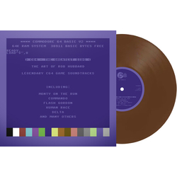 Rob Hubbard C64 Greatest Sids Art Of Rob Hubbard - Brown VINYL LP