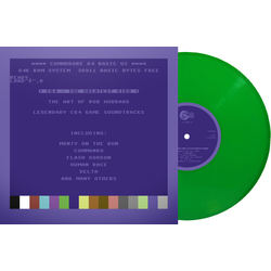 Rob Hubbard C64 Greatest Sids Art Of Rob Hubbard - Green VINYL LP