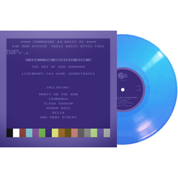 Rob Hubbard C64 Greatest Sids Art Of Rob Hubbard - Light Blue VINYL LP