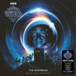 Doctor Who BLUE Moonbase BLUE VINYL LP