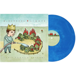 Blackpool Lights This Towns Disaster BLUE PINK VINYL LP