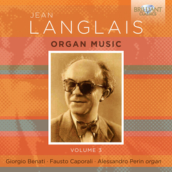 Giorgio Benati Langlais Organ Music Vol. 3 CD
