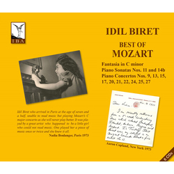 Idil Biret Idil Biret - Best Of Mozart CD
